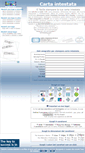 Mobile Screenshot of cartaintestata.iremat.it
